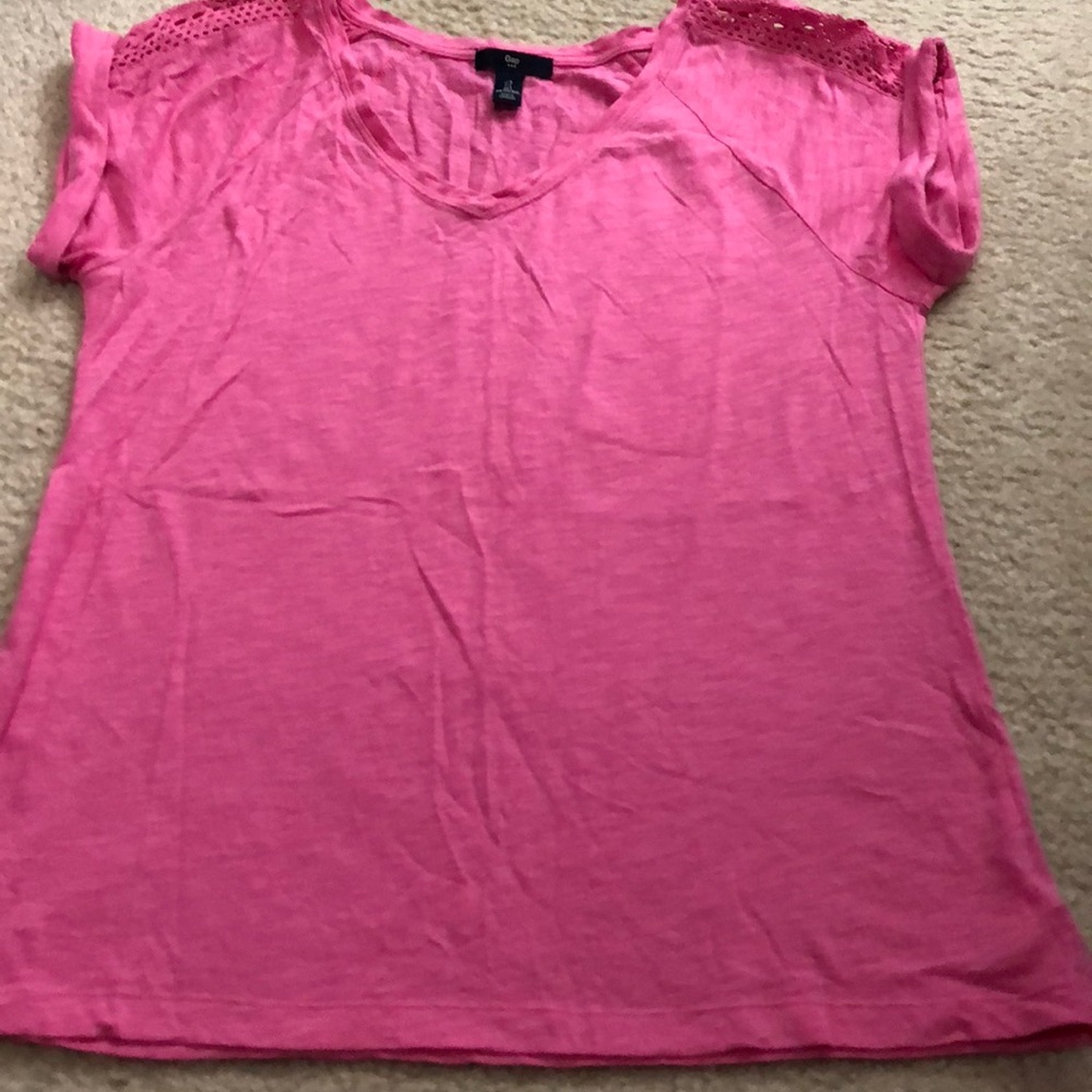 Pink Gap shirt